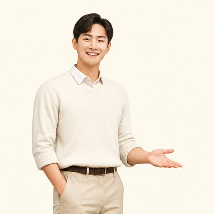 스포티지 신차 장기렌트카 상담 신청을 안내하는 담당자